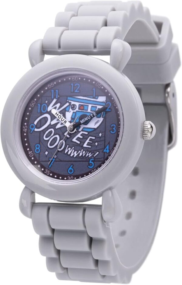 STAR WARS Kids' Plastic Time Teacher Analog Quartz Silicone Strap Watch